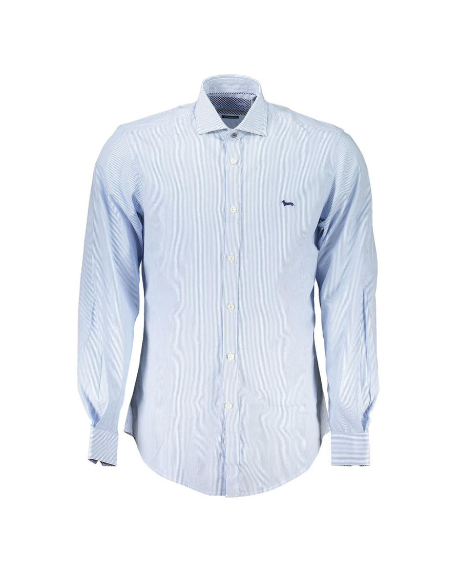 Harmont & Blaine Men's Light Blue Cotton Shirt - 2XL