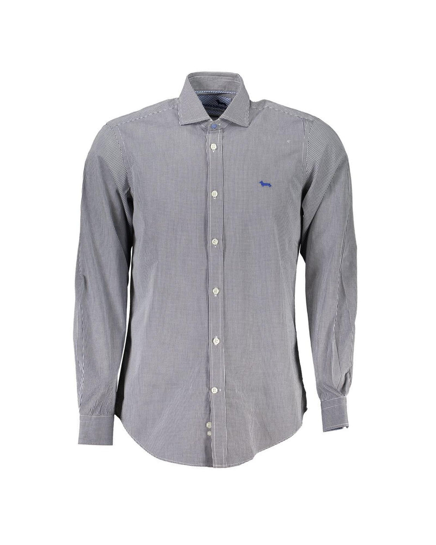 Harmont & Blaine Men's Blue Cotton Shirt - XL