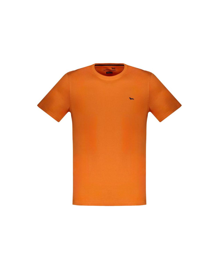 Harmont & Blaine Men's Orange Cotton T-Shirt - S