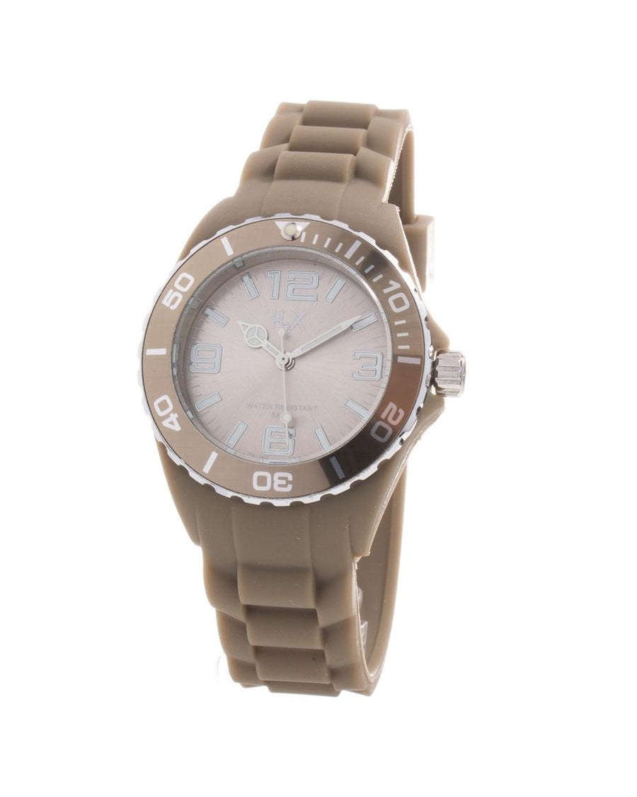 Haurex Women's Brown Rubber Watch - One Size