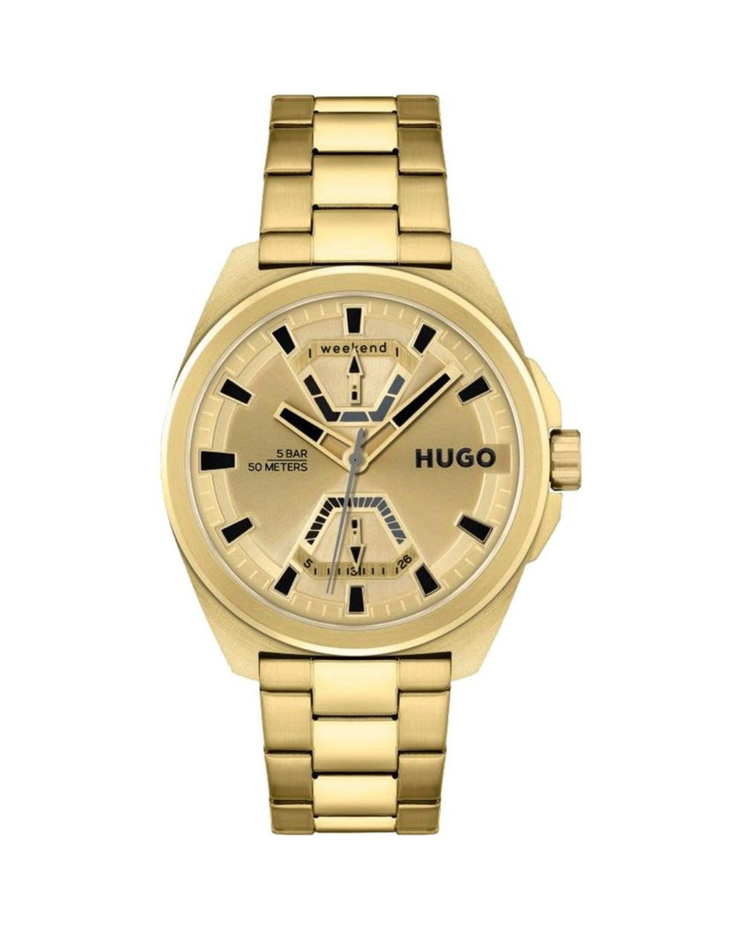 Hugo Boss Men's Gold Stainless Steel Stainless Steel Watch - One Size