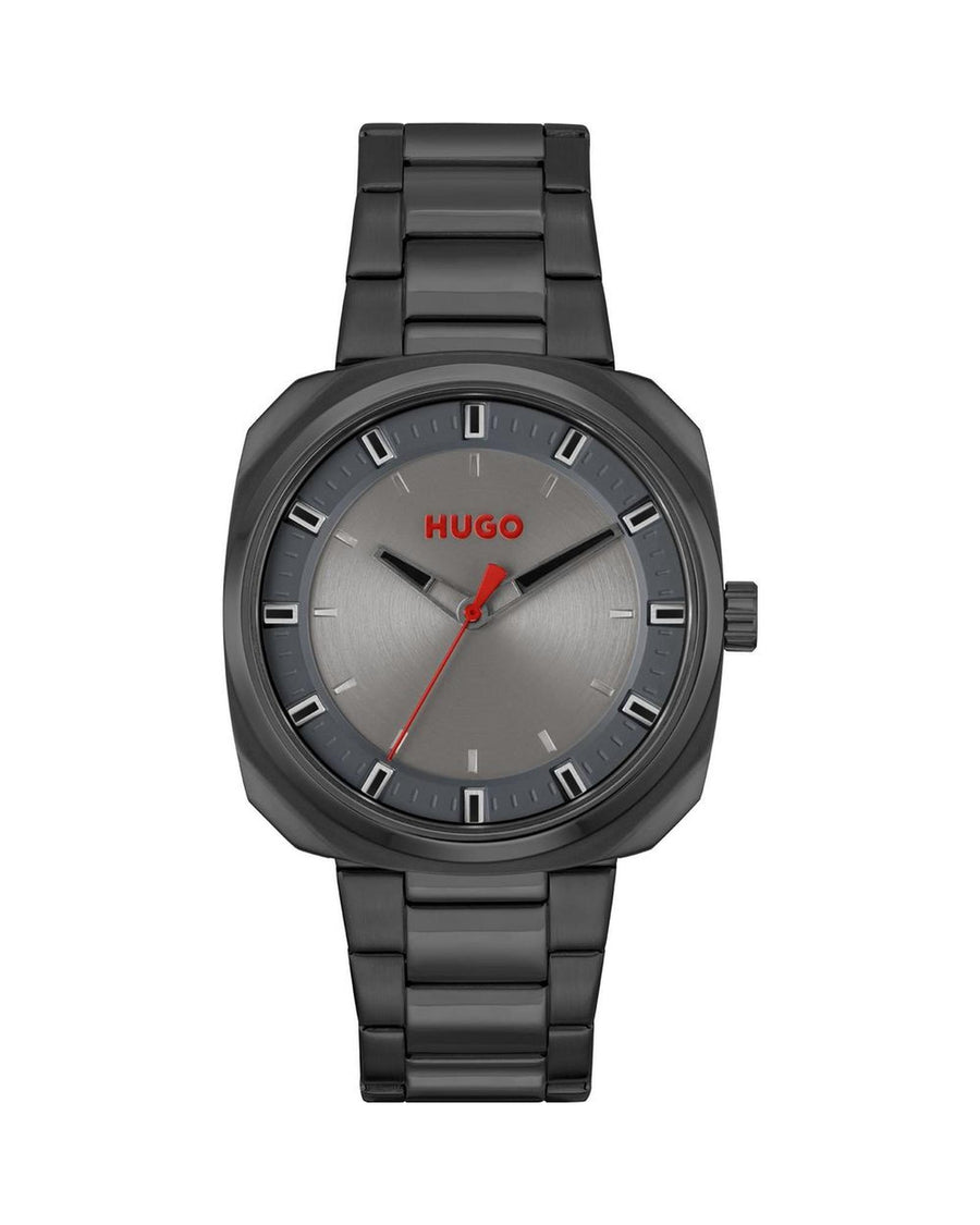 Hugo Boss Men's Gray Stainless Steel Watch - One Size