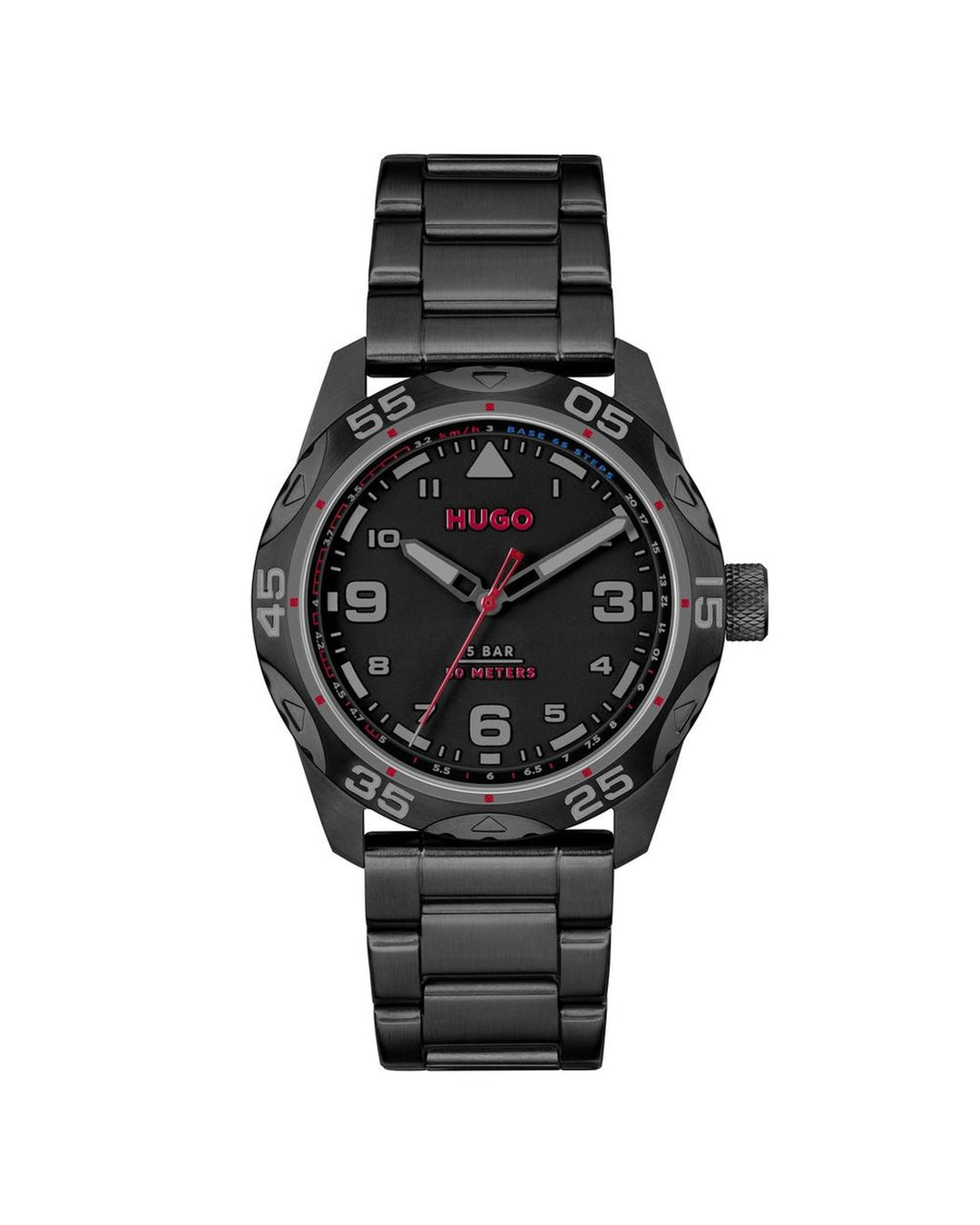 Hugo Boss Men's Black Stainless Steel Watch - One Size