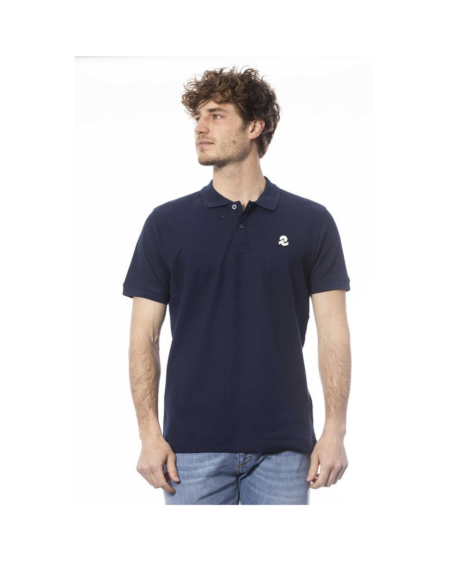 Invicta Men's Blue Cotton Polo Shirt - L