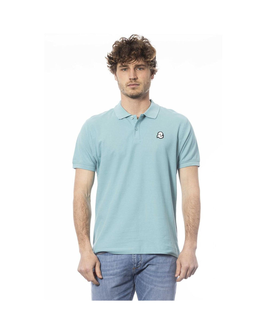 Invicta Men's Light Blue Cotton Polo Shirt - S