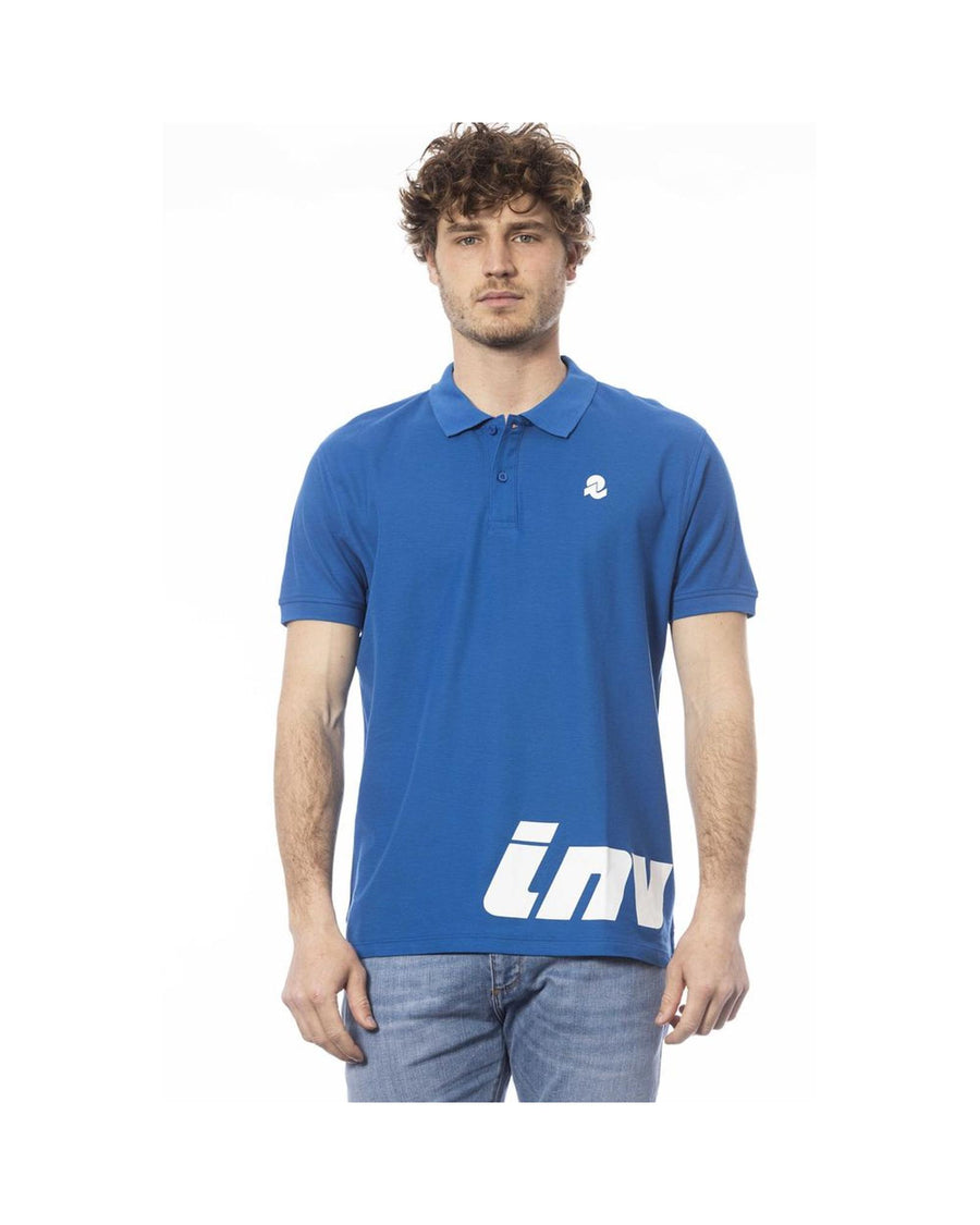 Invicta Men's Blue Cotton Polo Shirt - S