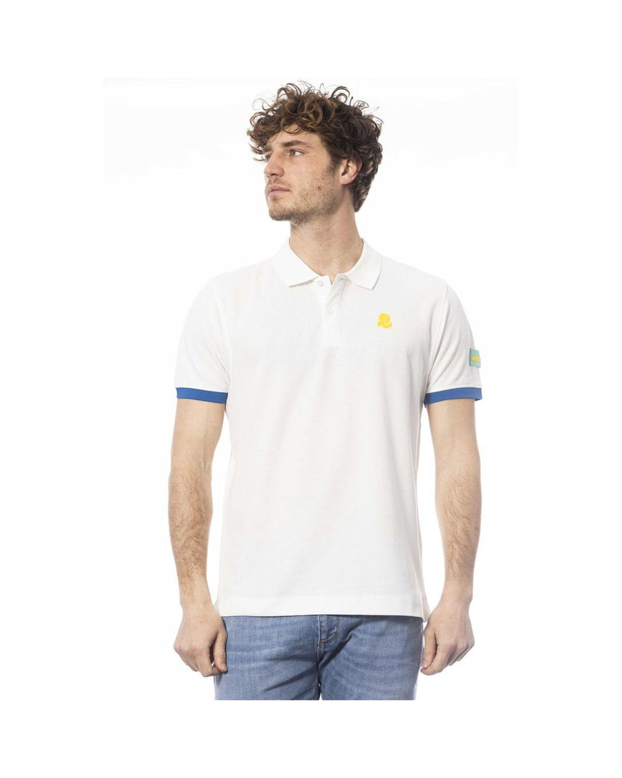 Invicta Men's White Cotton Polo Shirt - 2XL