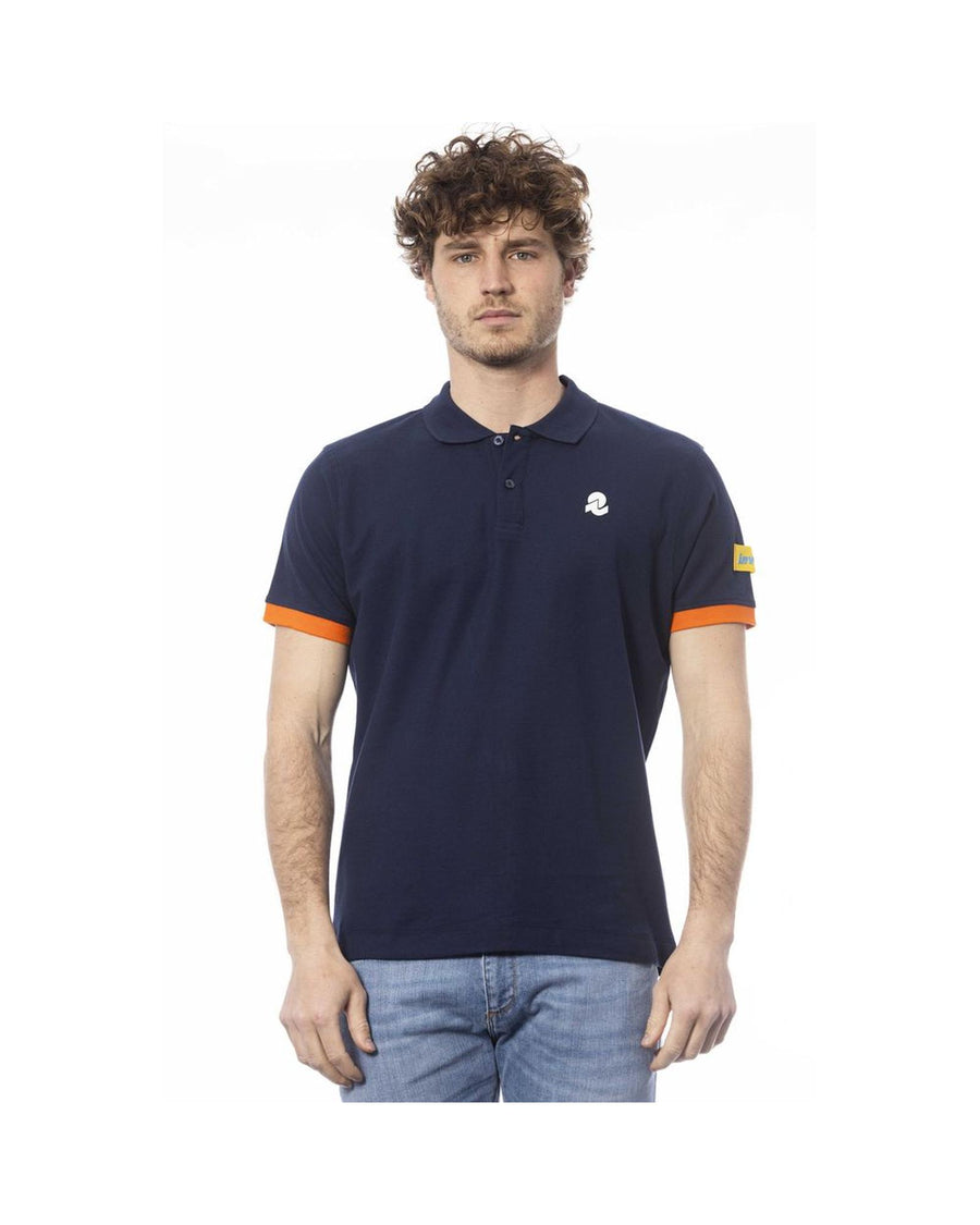 Invicta Men's Blue Cotton Polo Shirt - L