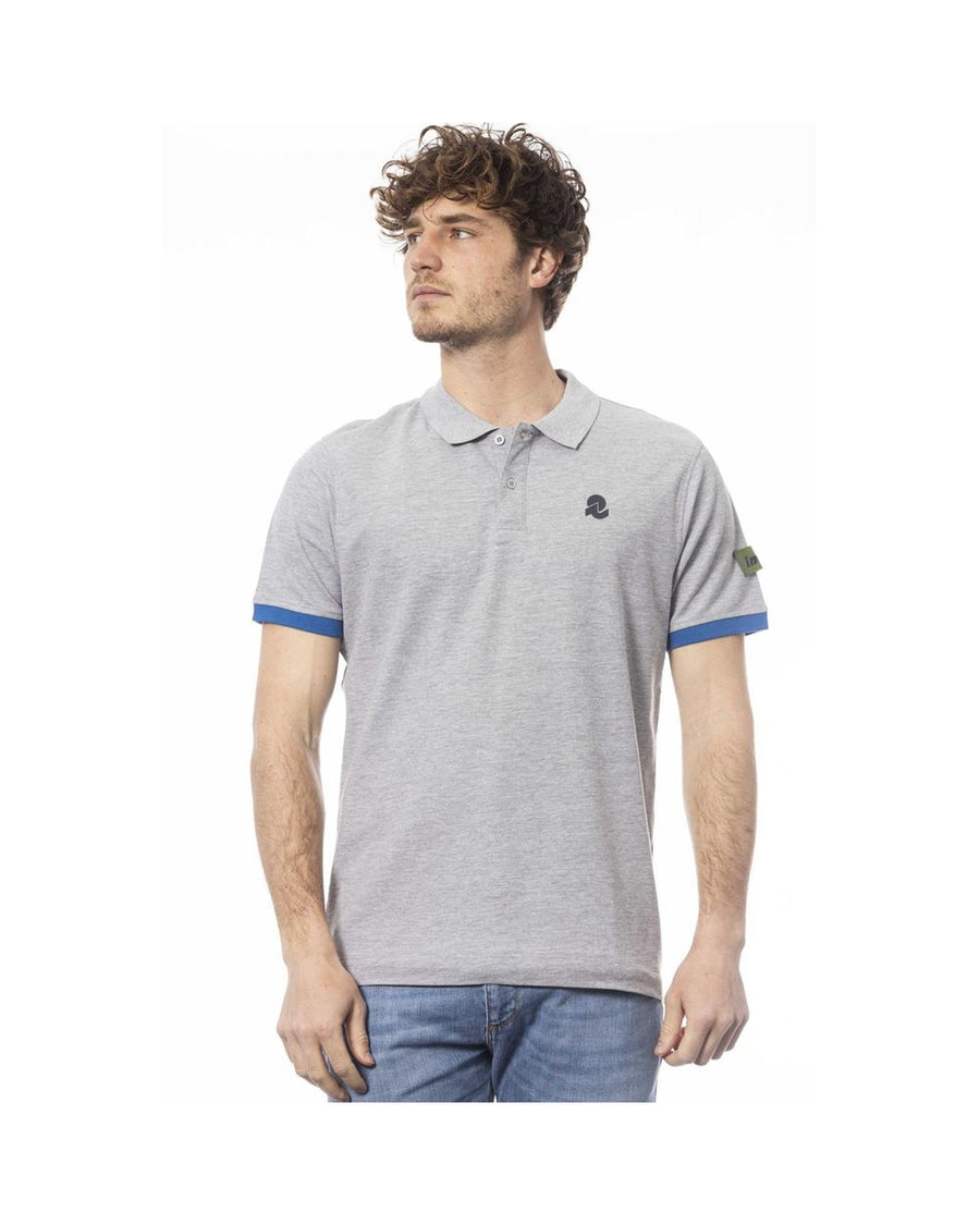 Invicta Men's Gray Cotton Polo Shirt - M