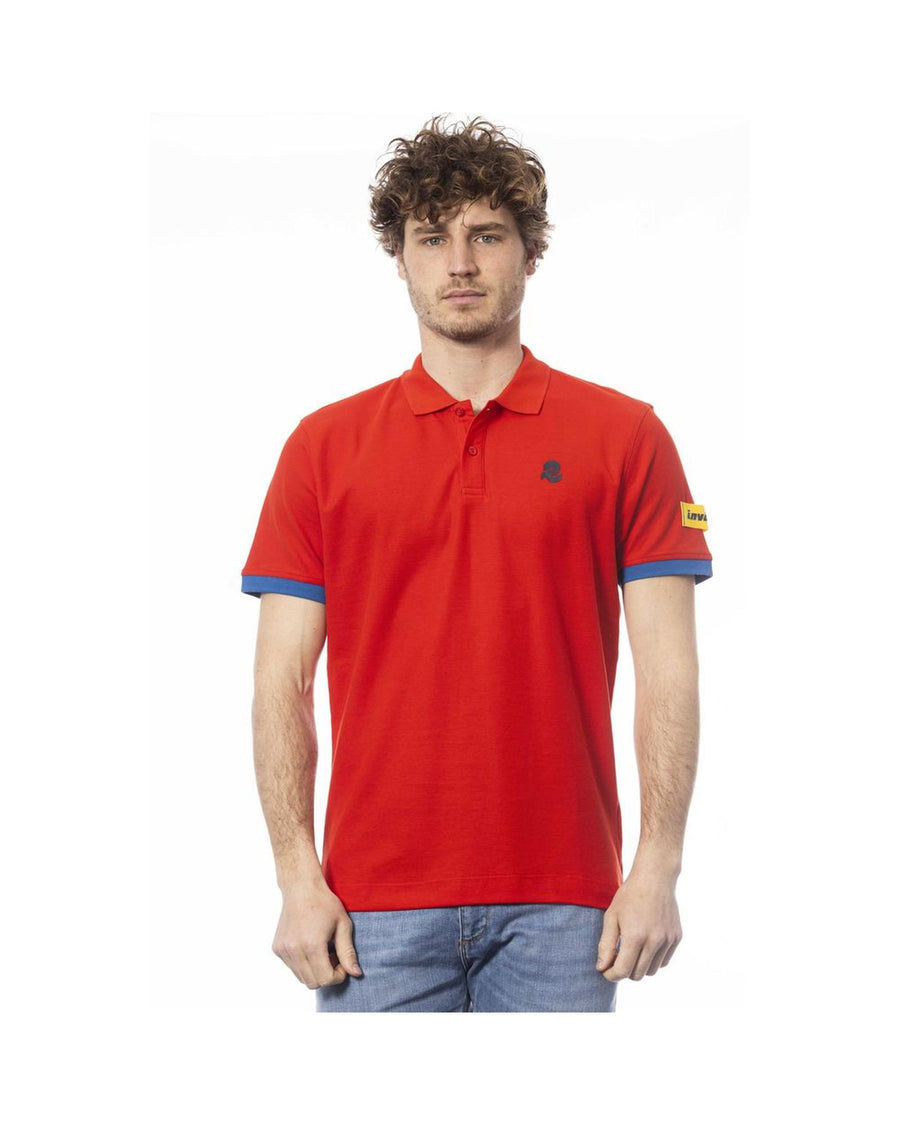Invicta Men's Red Cotton Polo Shirt - L