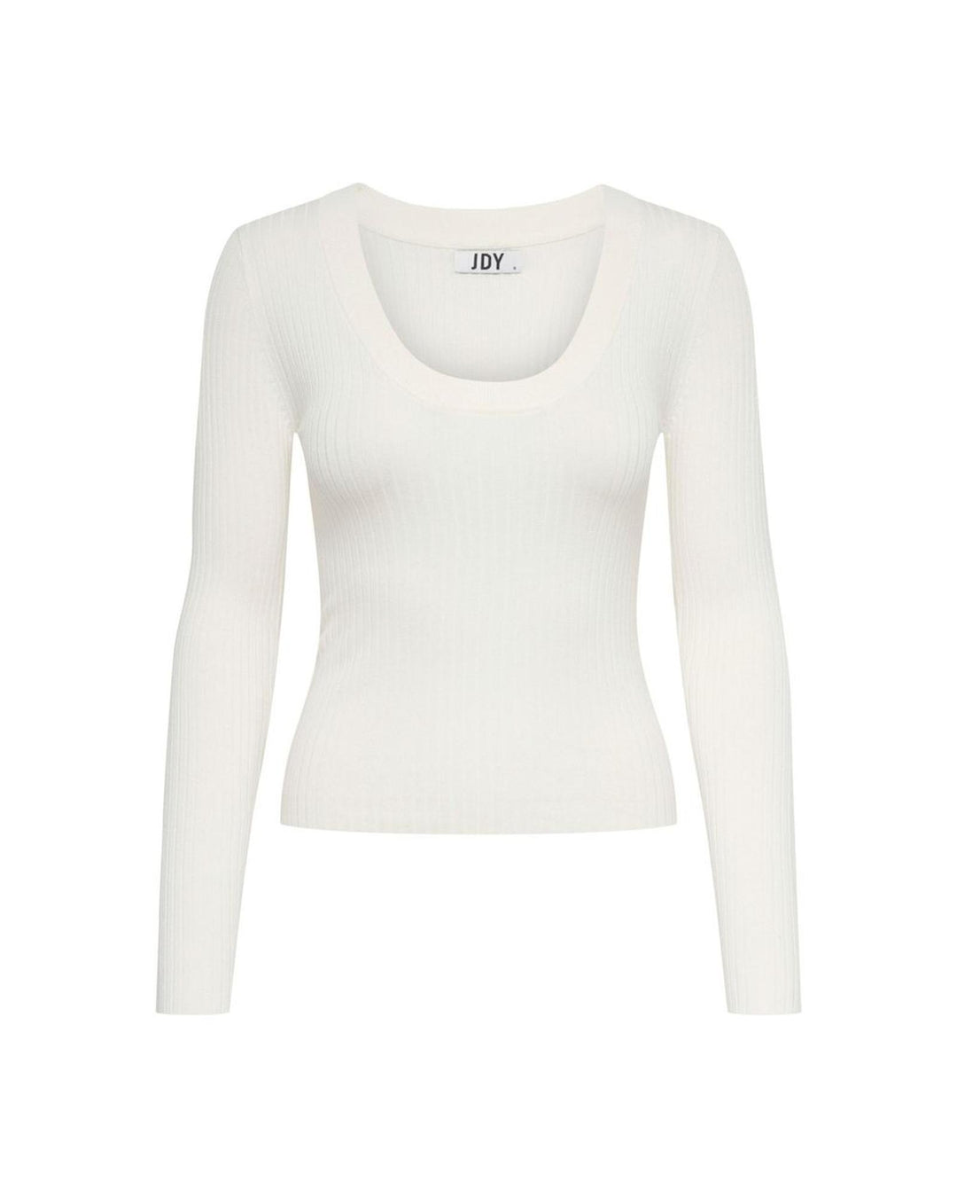 Jacqueline De Yong Women's White Viscose Tops & T-Shirt - 42 IT