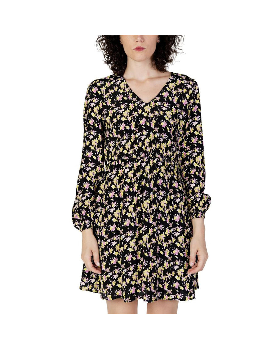 Jacqueline De Yong Women's Black Viscose Dress - 42 IT