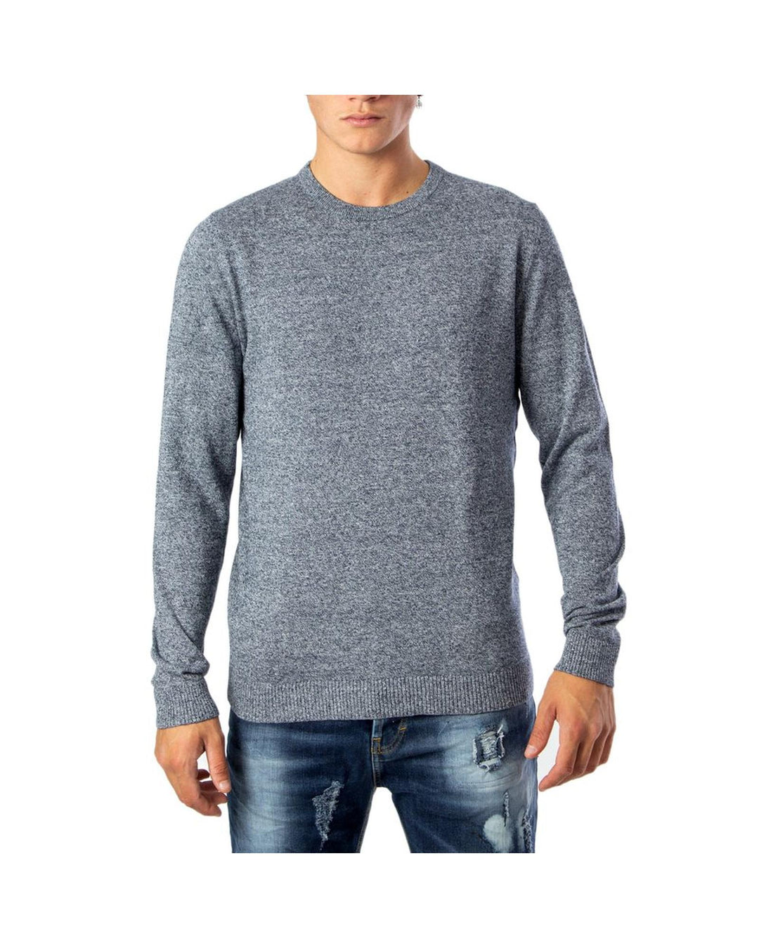 Jack Jones Men's Blue Cotton T-Shirt - 46 IT