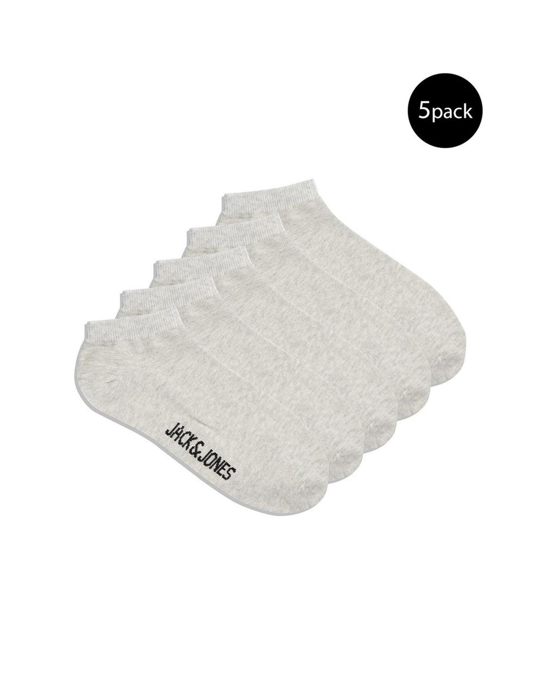 Jack Jones Men's Gray Cotton Sock - One Size