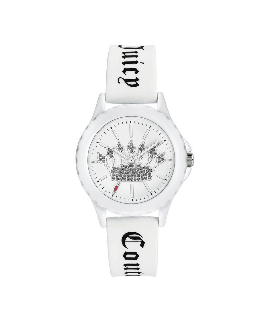 Juicy Couture Women's White Silicone Watch - One Size