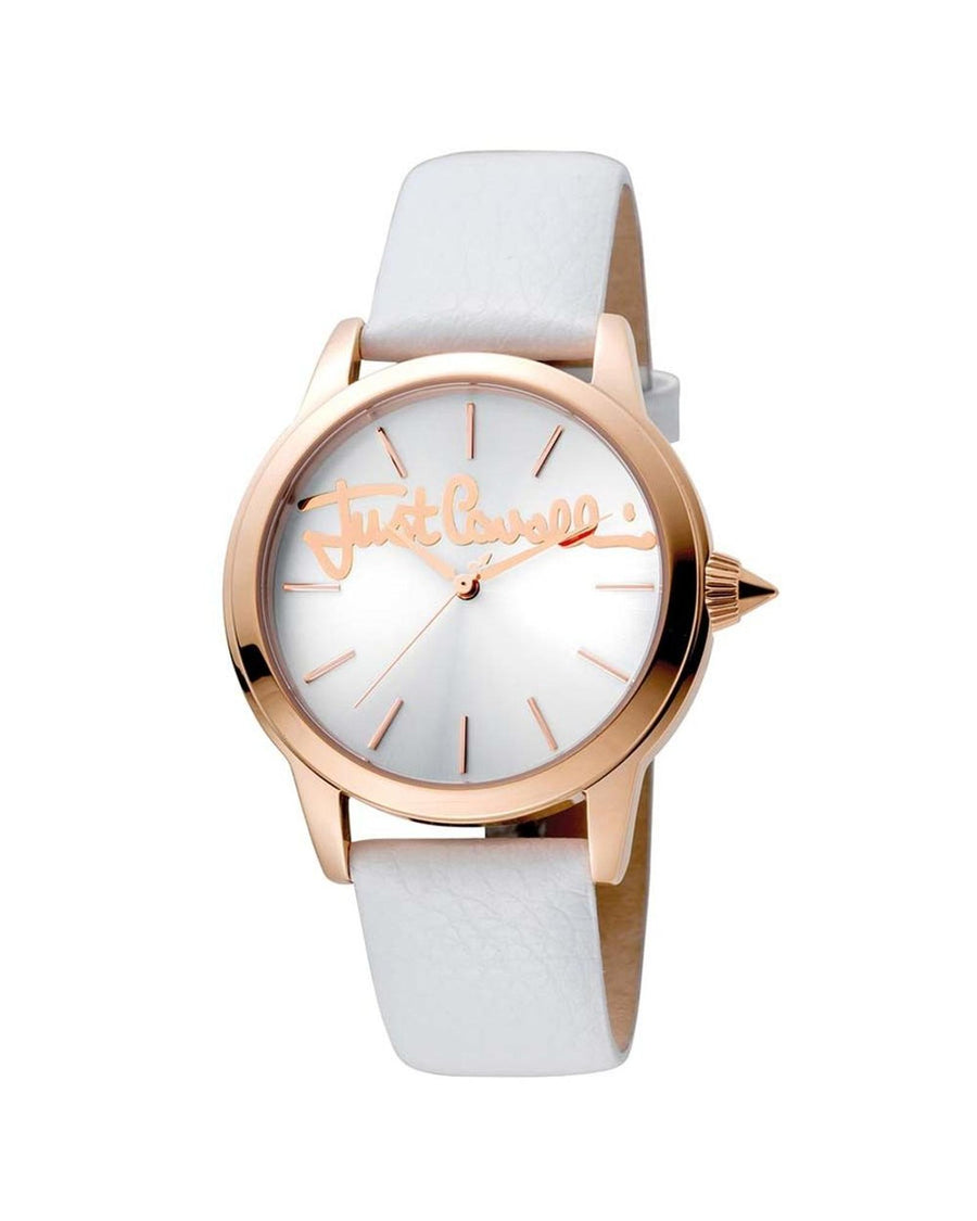 Just Cavalli Women's White Leather Watch - One Size