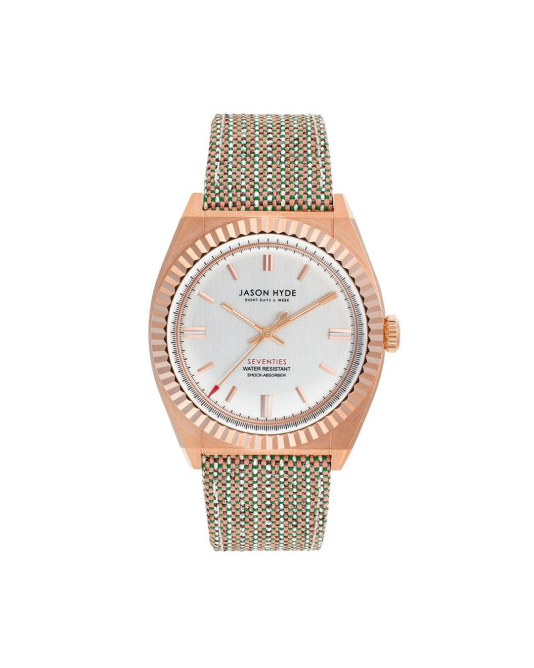 Jason Hyde Men's Brown Textile Watch - One Size