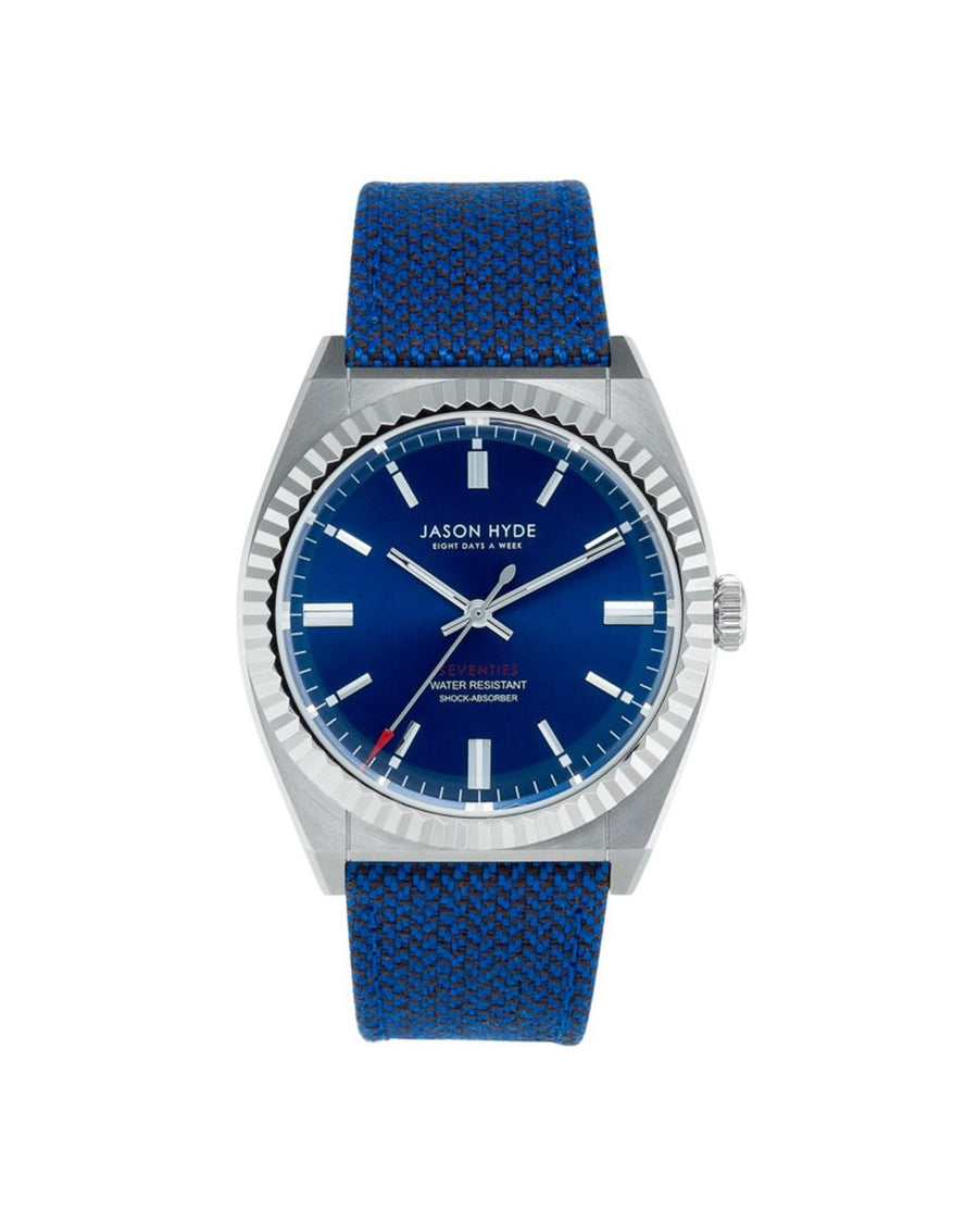 Jason Hyde Men's Blue Textile Watch - One Size