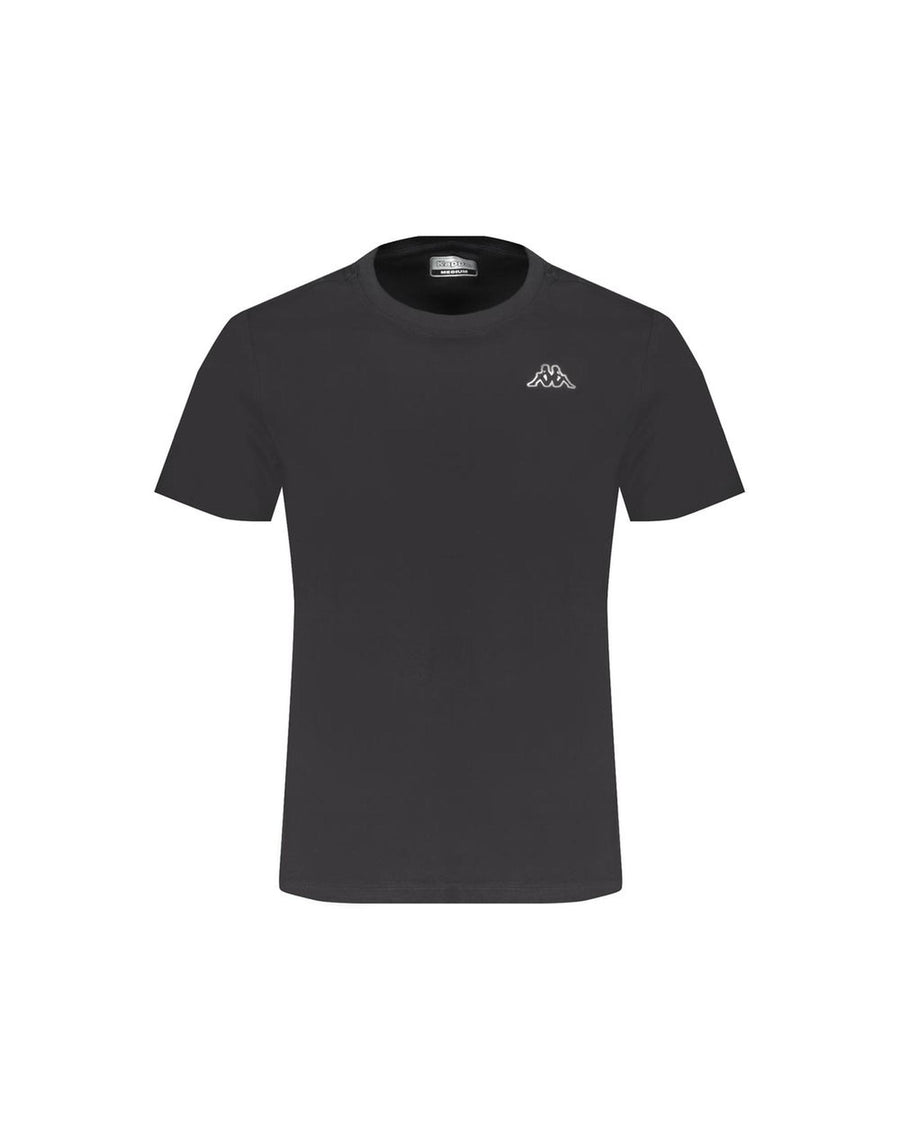 Kappa Men's Black Cotton T-Shirt - S