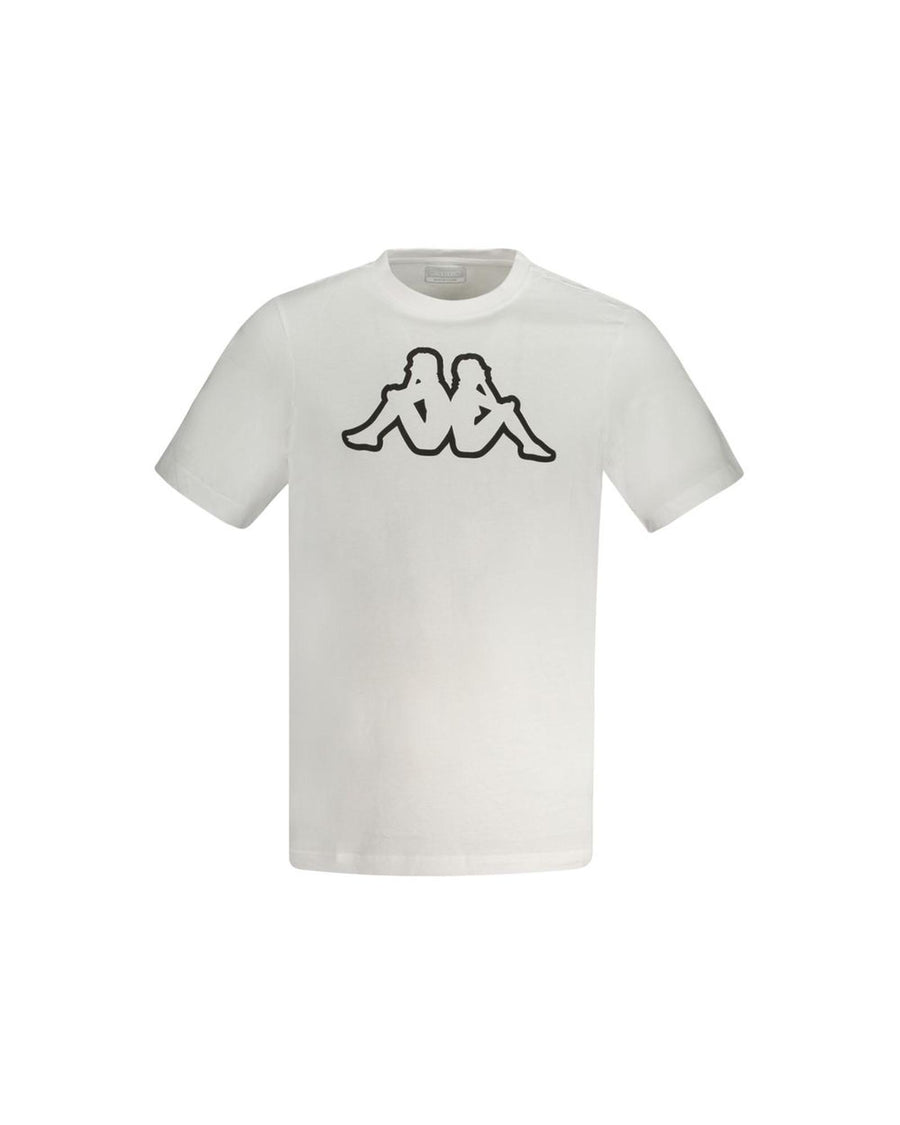Kappa Men's White Cotton T-Shirt - M