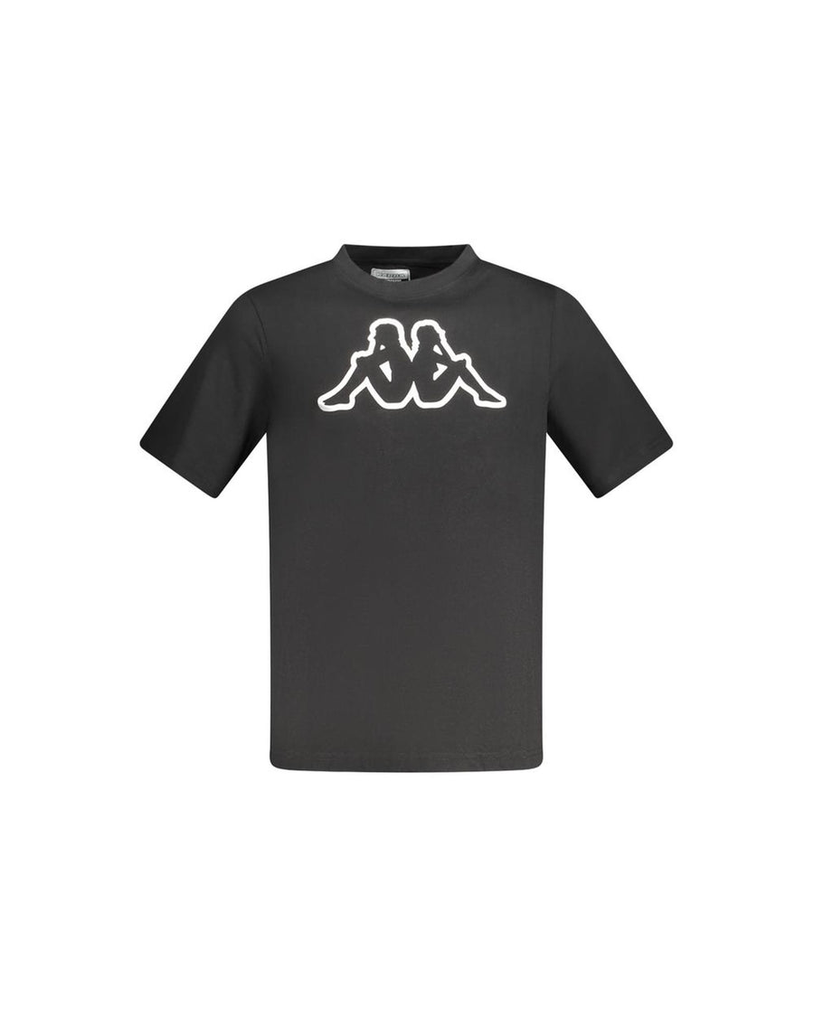 Kappa Men's Black Cotton T-Shirt - M