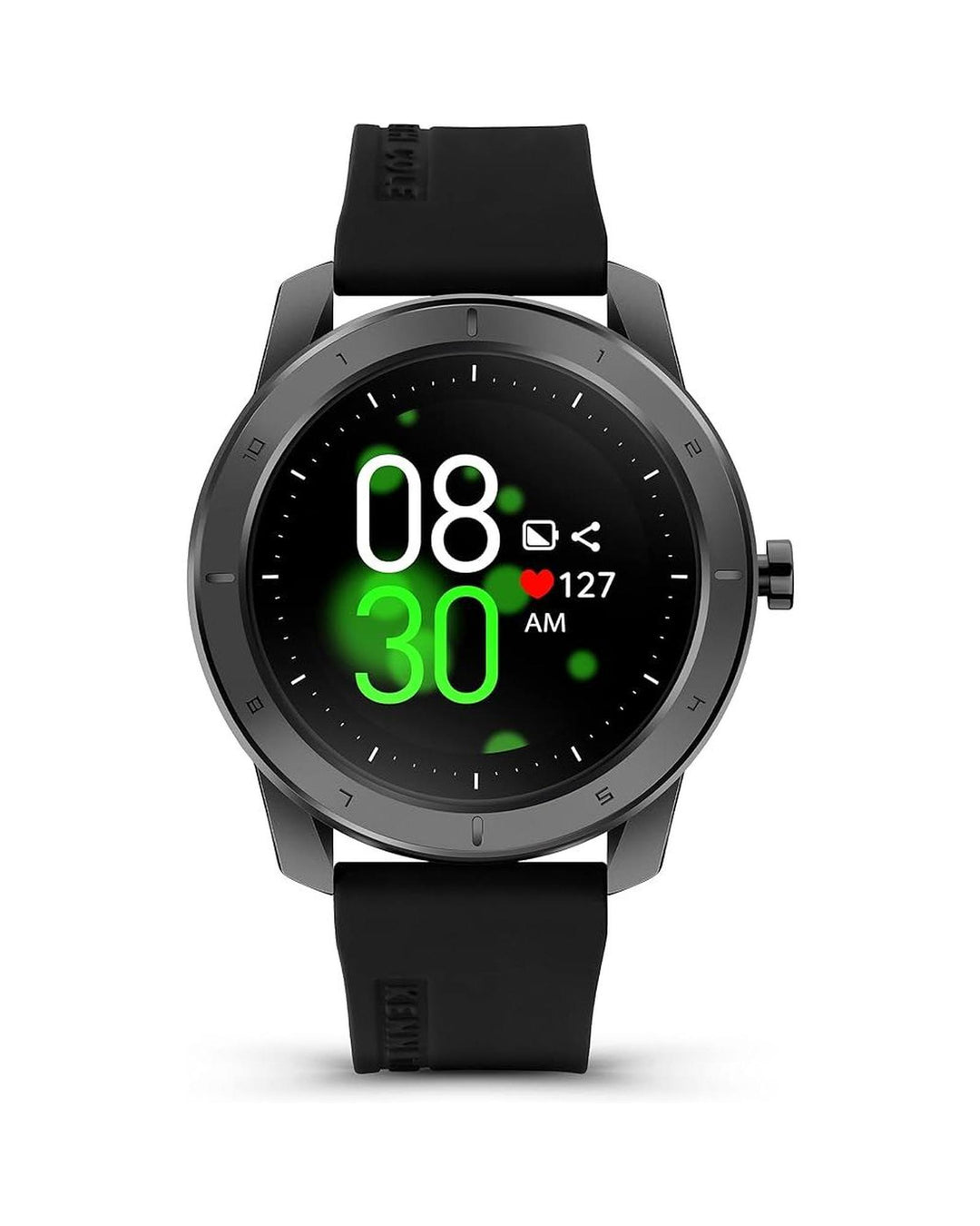 Kenneth Kole Men's Black Silicone Watch - One Size