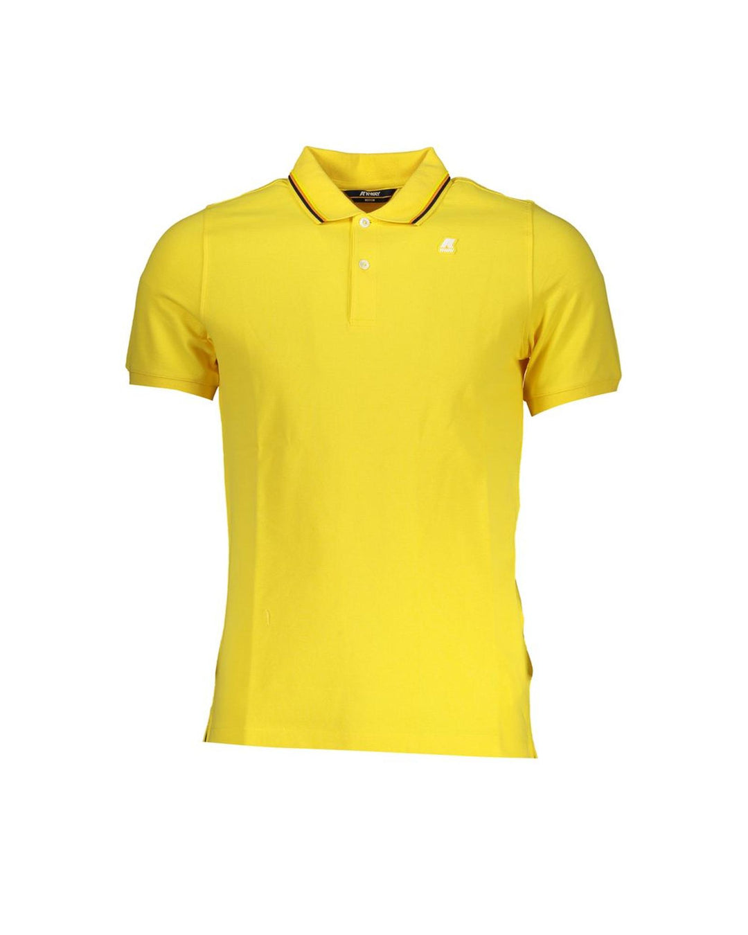 K-WAY Men's Yellow Cotton Polo Shirt - M