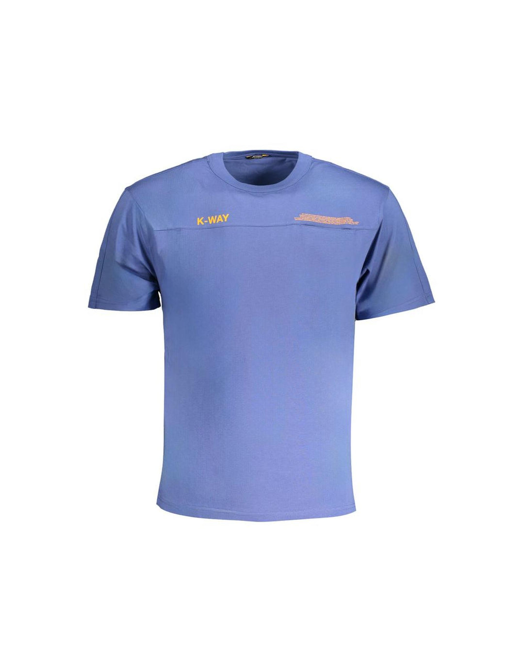 K-WAY Men's Blue Cotton T-Shirt - L