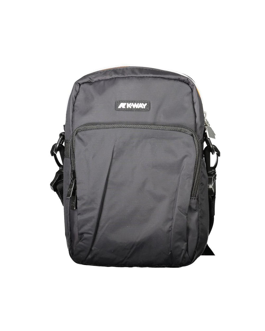 K-WAY Men's Black Polyamide Shoulder Bag - One Size
