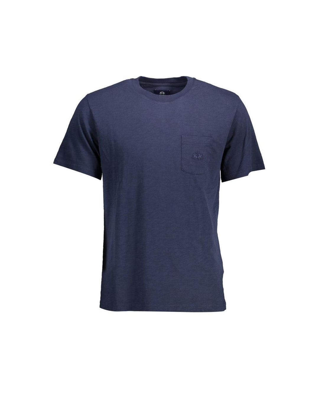 La Martina Men's Blue Cotton T-Shirt - 2XL