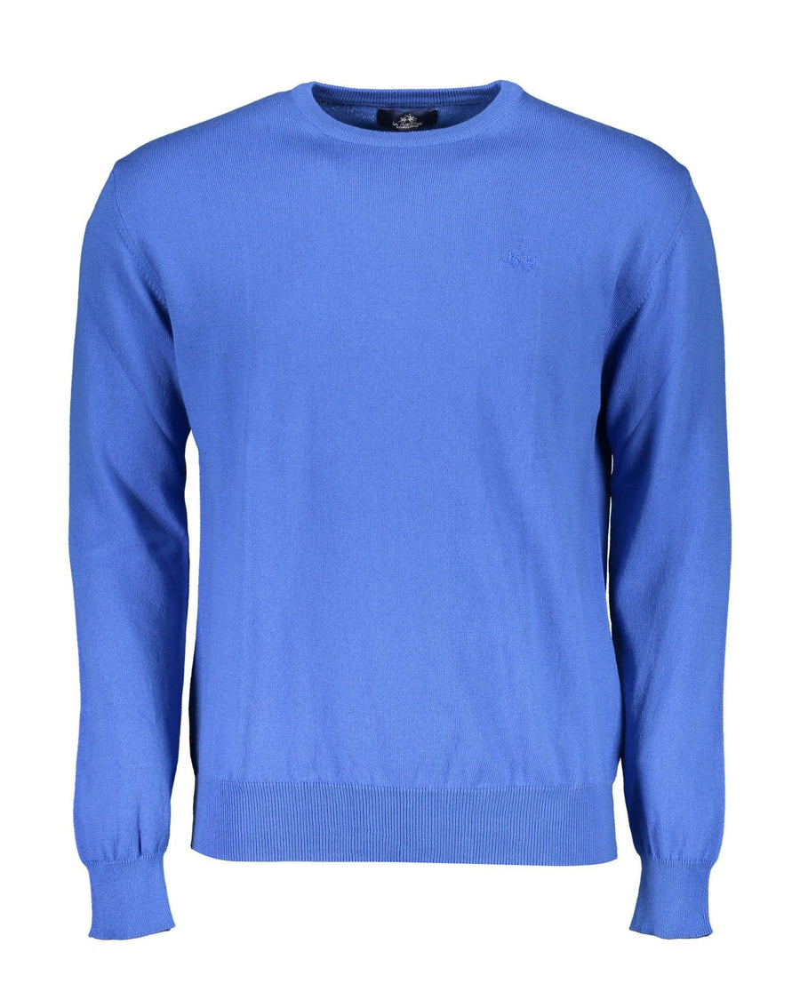 La Martina Men's Blue Cotton Shirt - XL