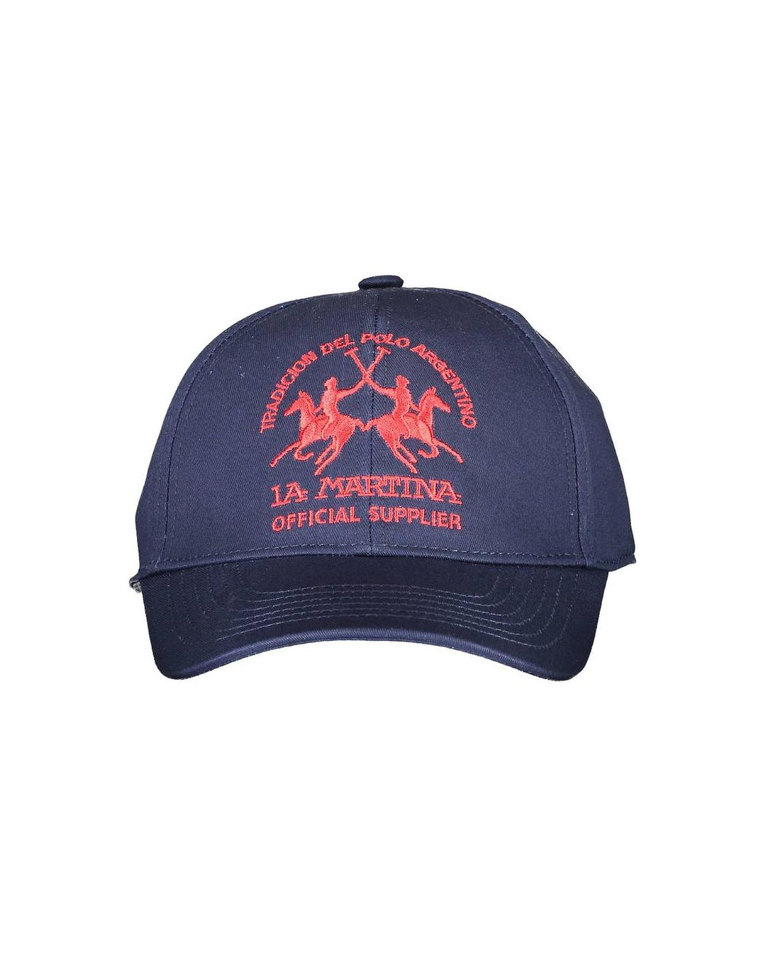 La Martina Men's Elegant Embroidered Cotton Visor Hat - One Size