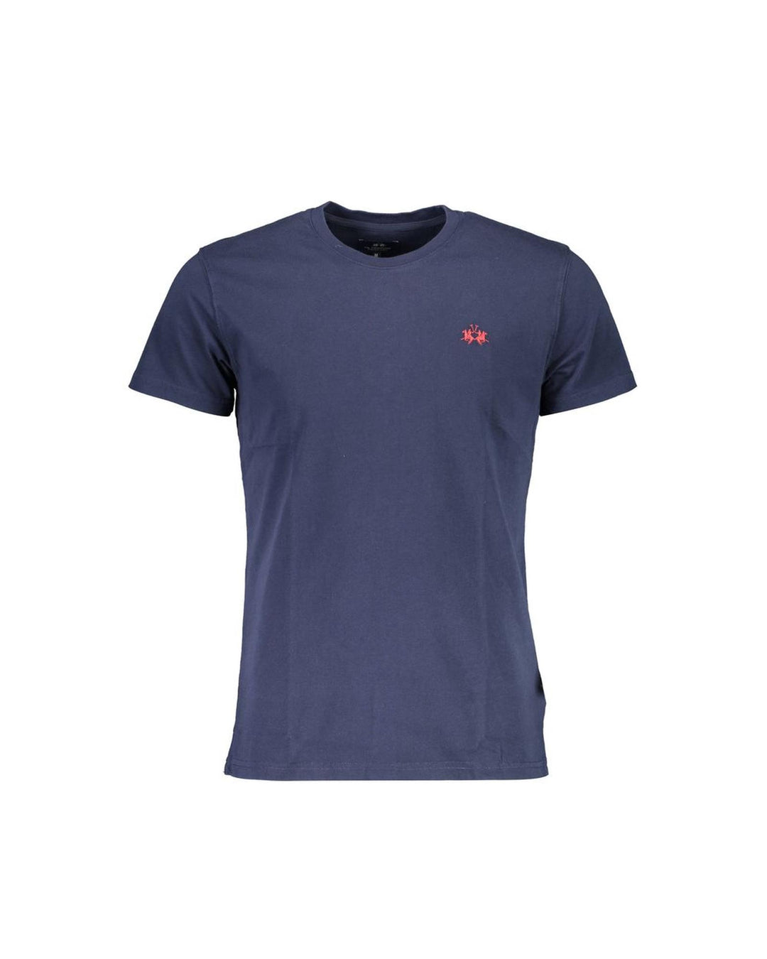 La Martina Men's Blue Cotton T-Shirt - L