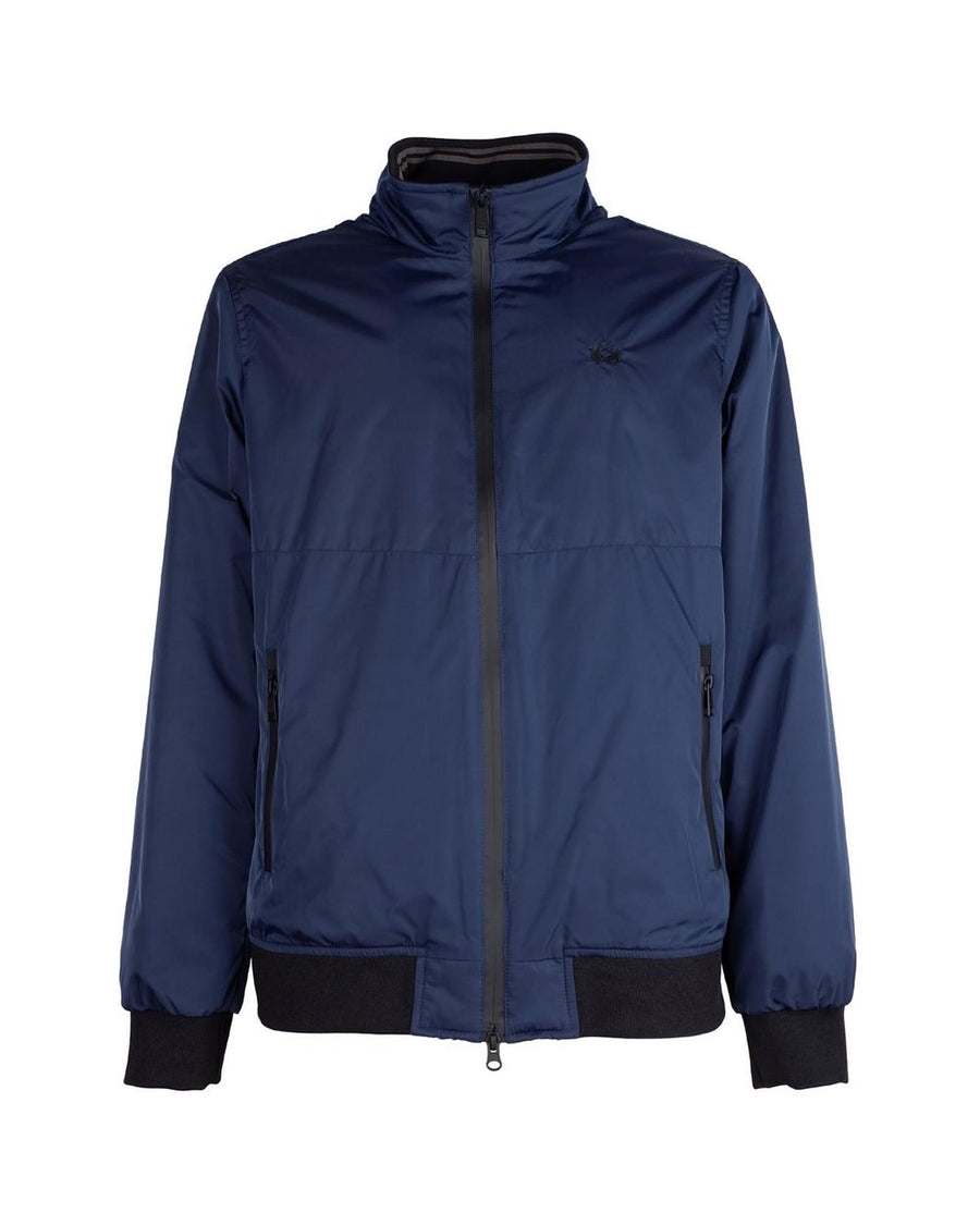 La Martina Men's Blue Polyester Jacket - XL