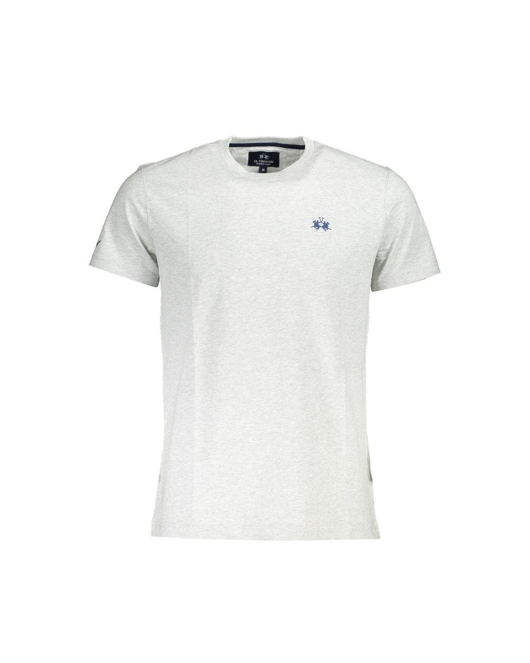 La Martina Men's Gray Cotton T-Shirt - XL