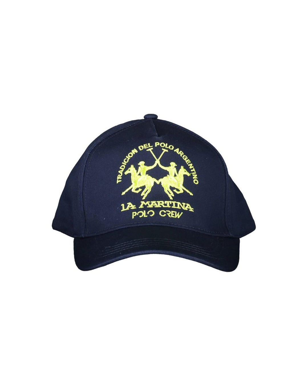 La Martina Men's Blue Cotton Hats & Cap - One Size