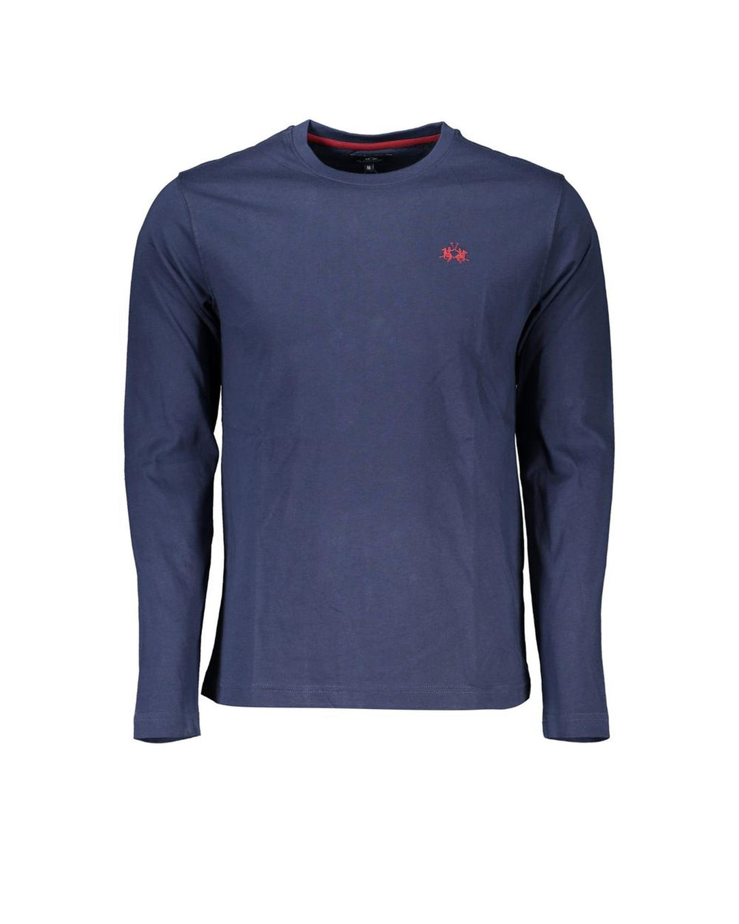 La Martina Men's Blue Cotton T-Shirt - 2XL