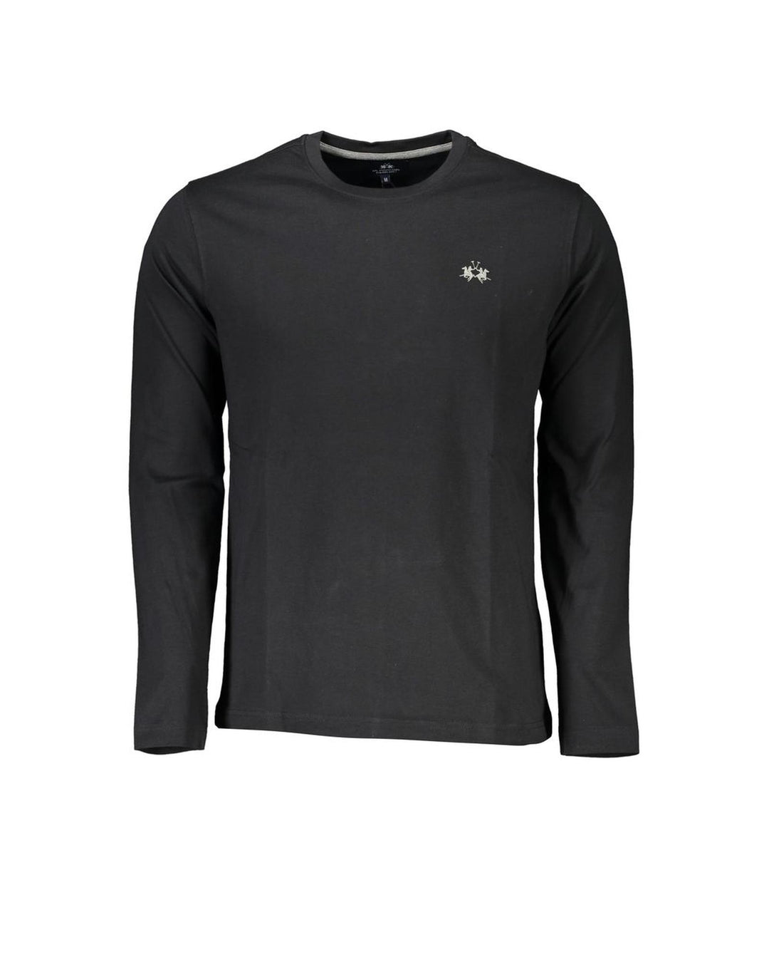 La Martina Men's Black Cotton T-Shirt - 2XL