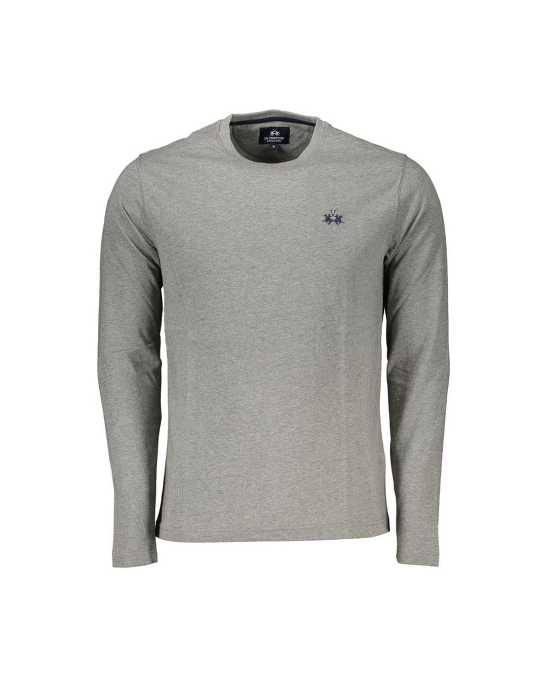 La Martina Men's Gray Cotton T-Shirt - 2XL