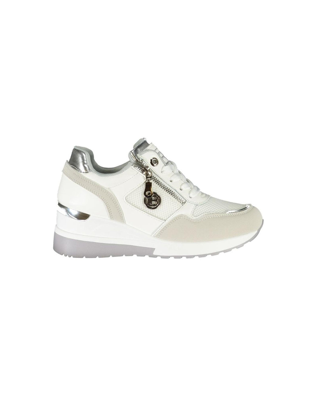 Laura Biagiotti Women's Gray Polyester  Sneaker - 39 EU