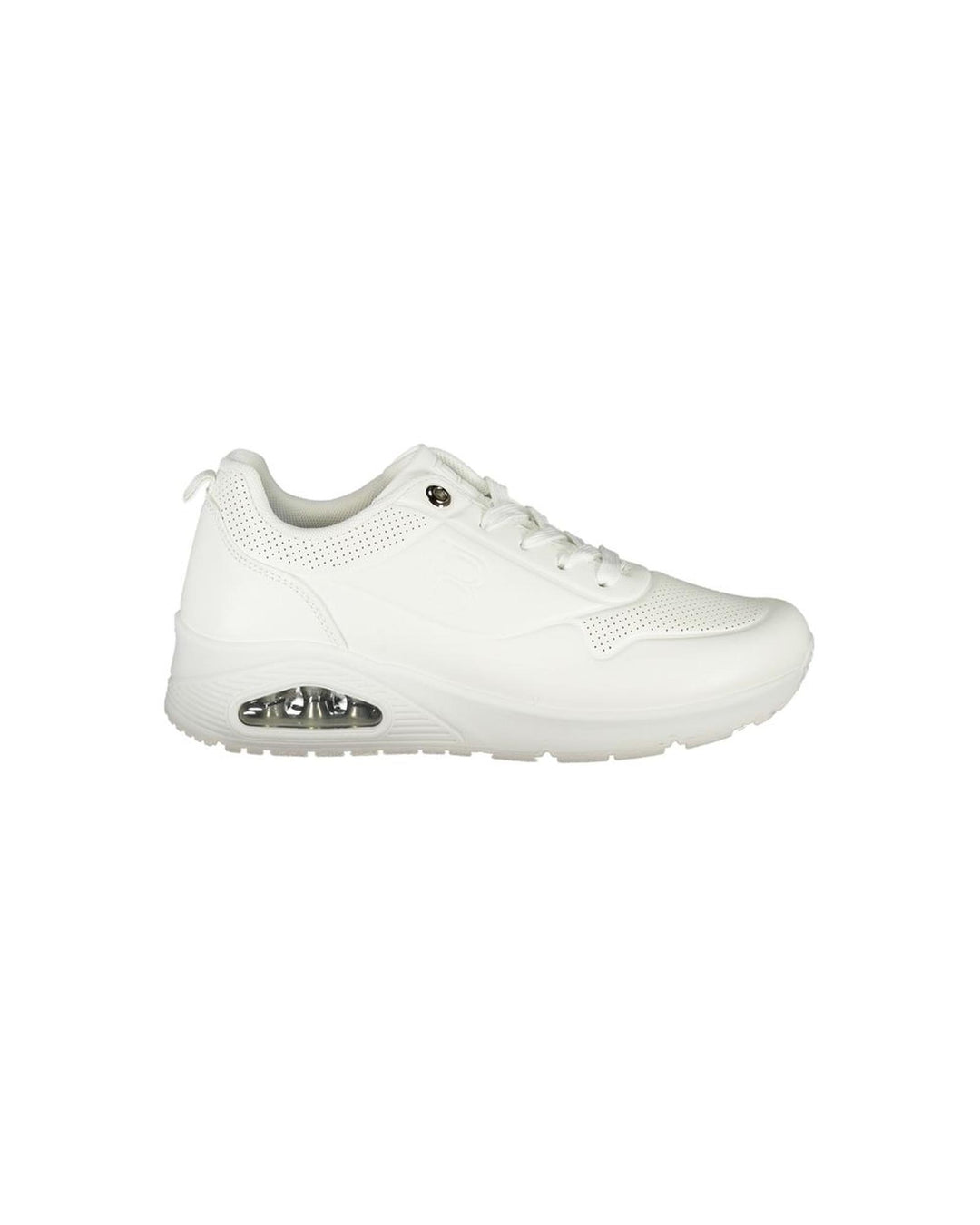 Laura Biagiotti Women's White Polyester  Sneaker - 38 EU