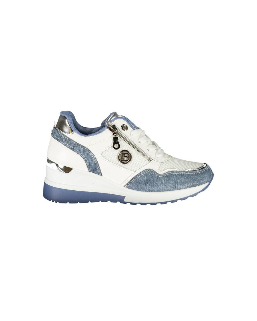 Laura Biagiotti Women's Blue Synthetic  Sneaker - 37 EU