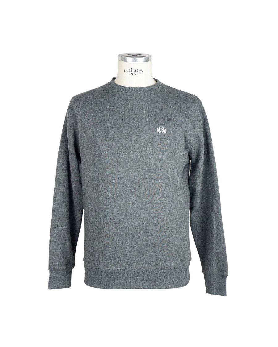Cotton sweatshirt with logo sewn on chest 2XL Men