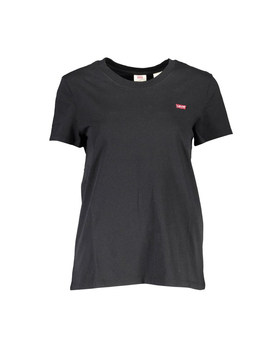 Levi's Women's Chic Black Logo Tee for Everyday Elegance - XS