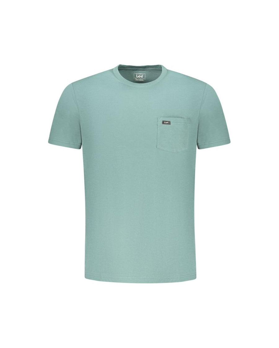 Lee Men's Green Cotton  T-Shirt - XL