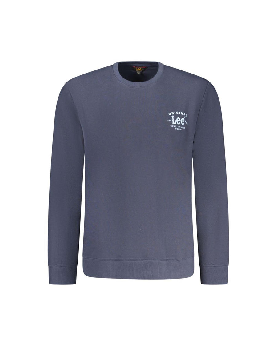 Lee Men's Blue Cotton  Sweater - S