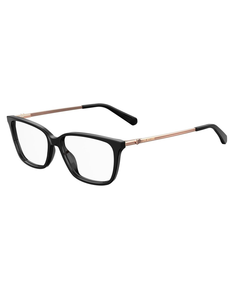 Love Moschino Women's Black Acetate Frames - One Size