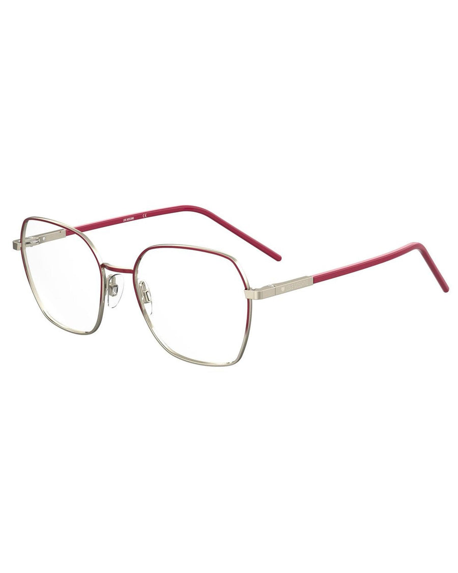 Love Moschino Women's Red Metal Frames - One Size