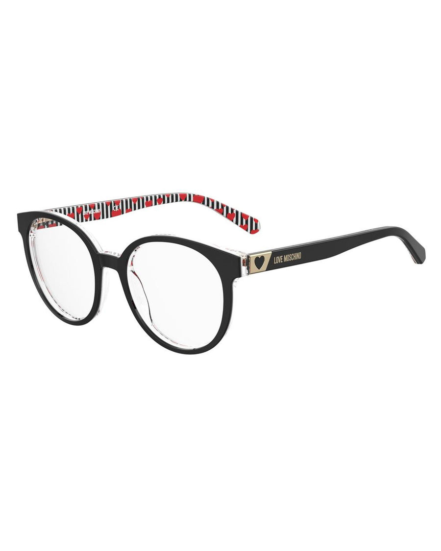Love Moschino Women's Black Acetate Frames - One Size