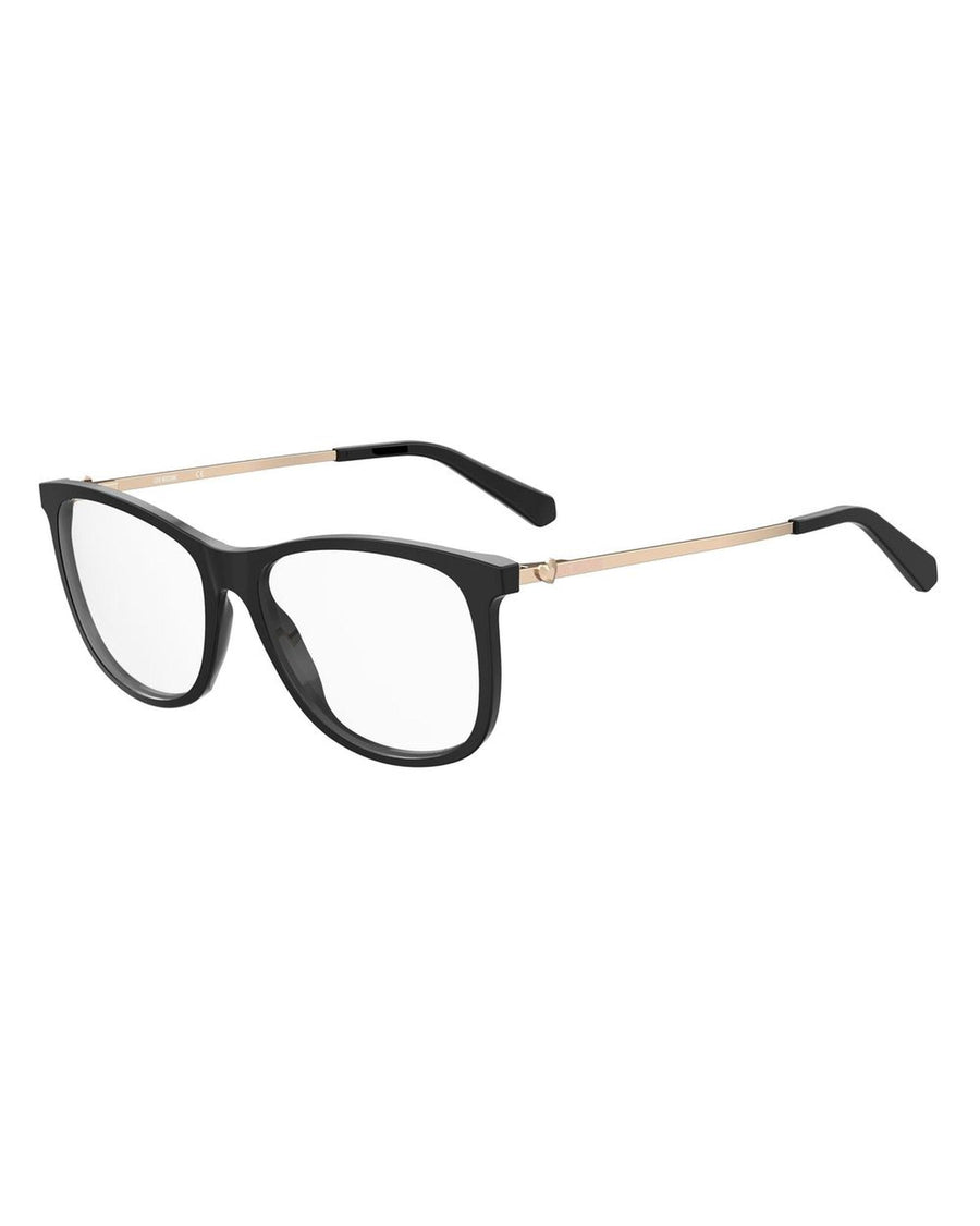Love Moschino Women's Black Acetate Frames - One Size
